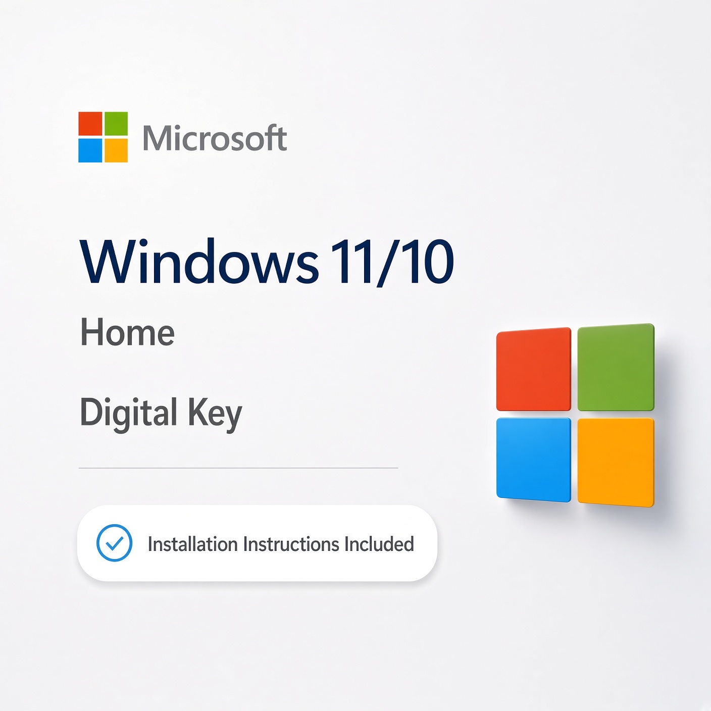 Windows 11/10 HOME | Digital Key
