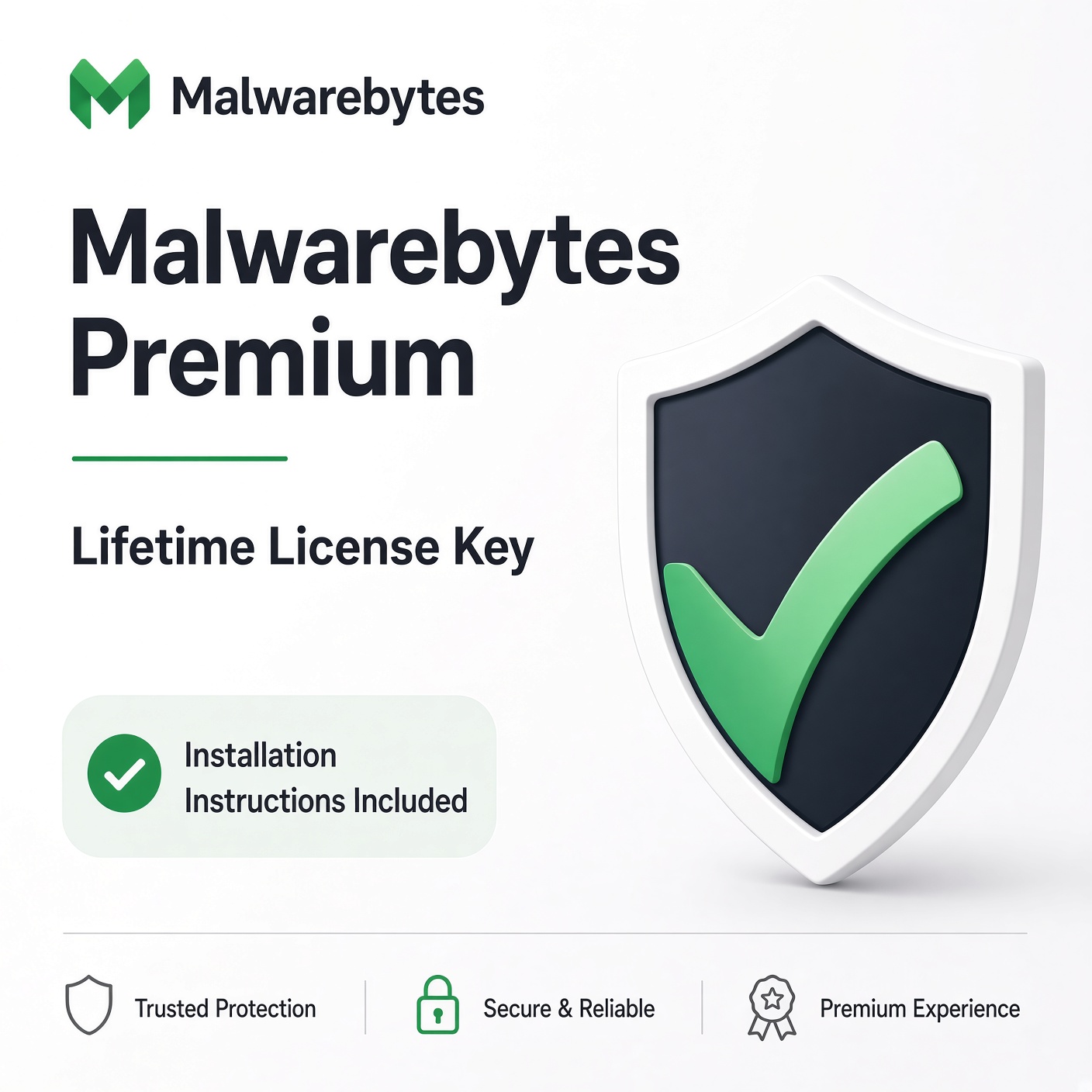 Original Malwarebytes Premium Lifetime keys